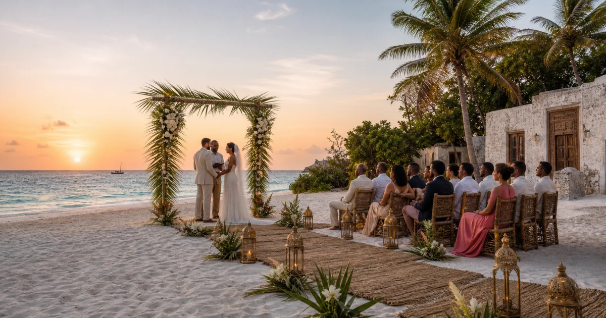 Best Beach Wedding Venues in Zanzibar
