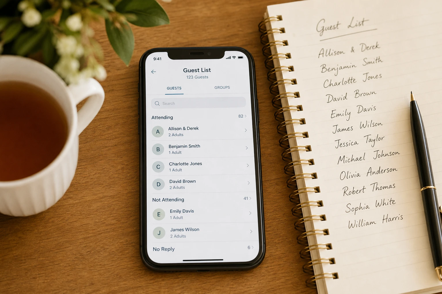 Best Wedding Guest List Apps for Large Kenyan Weddings