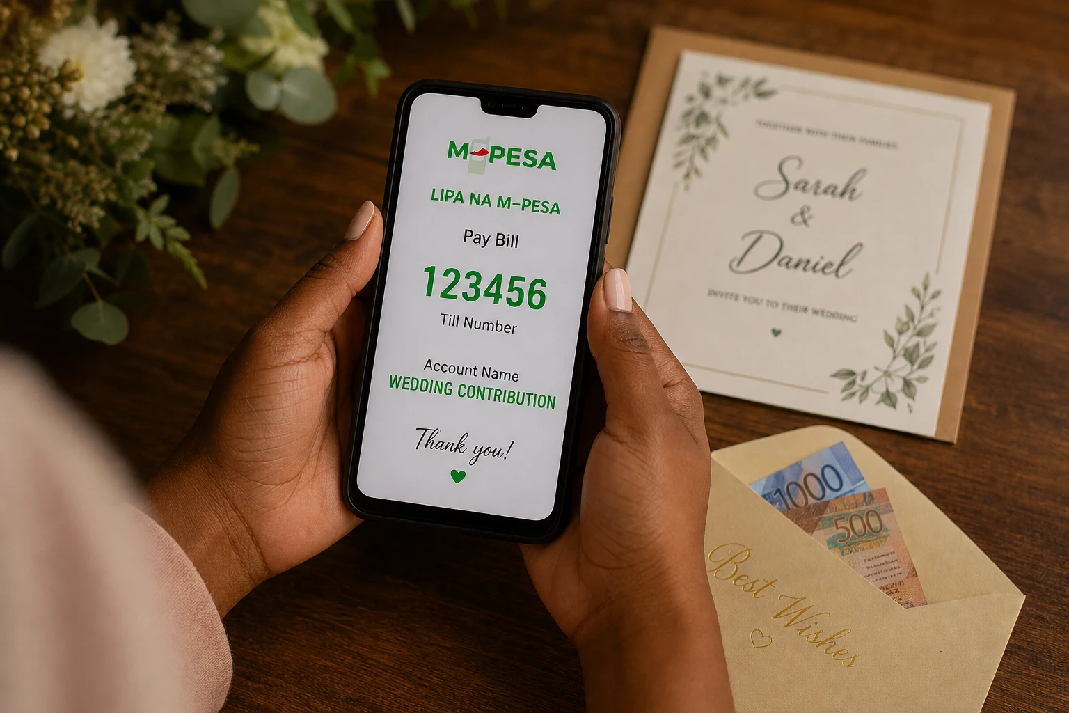 How to Collect Wedding Contributions via M-Pesa (Not PayPal)
