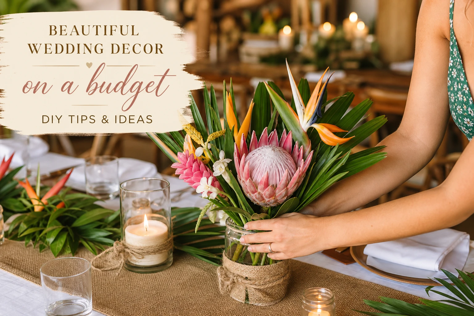 How to Decorate a Wedding Venue on KSh 30,000
