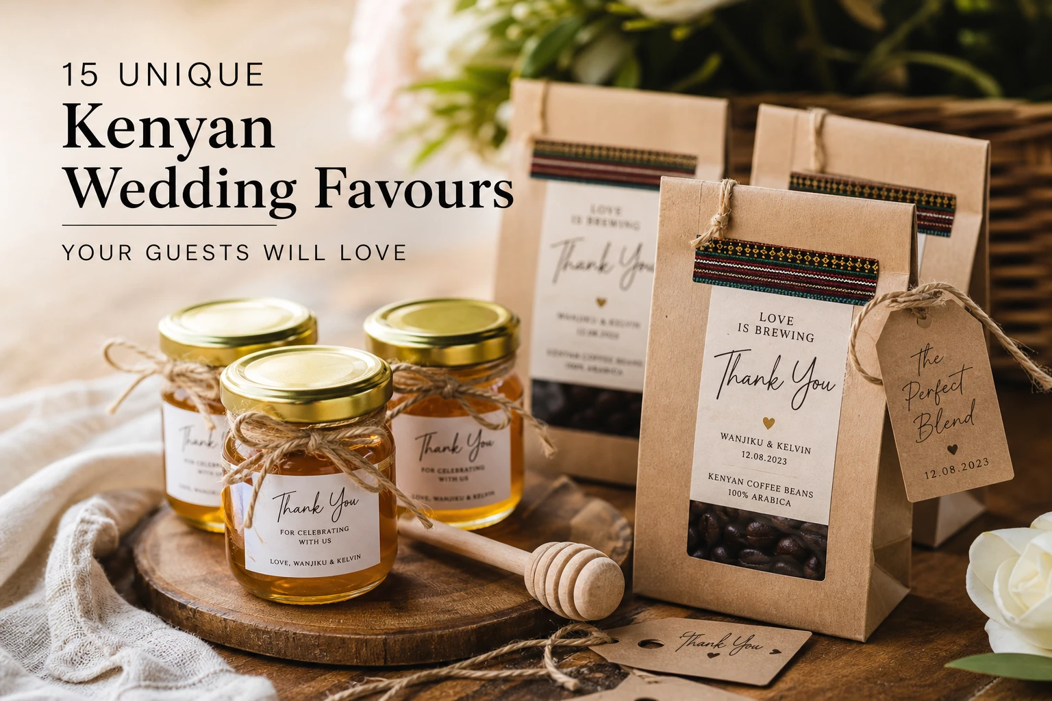 DIY Wedding Favours That Your Kenyan Guests Will Actually Keep