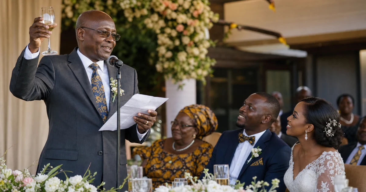 Father of the Bride Speech (Kenyan Wedding Edition)