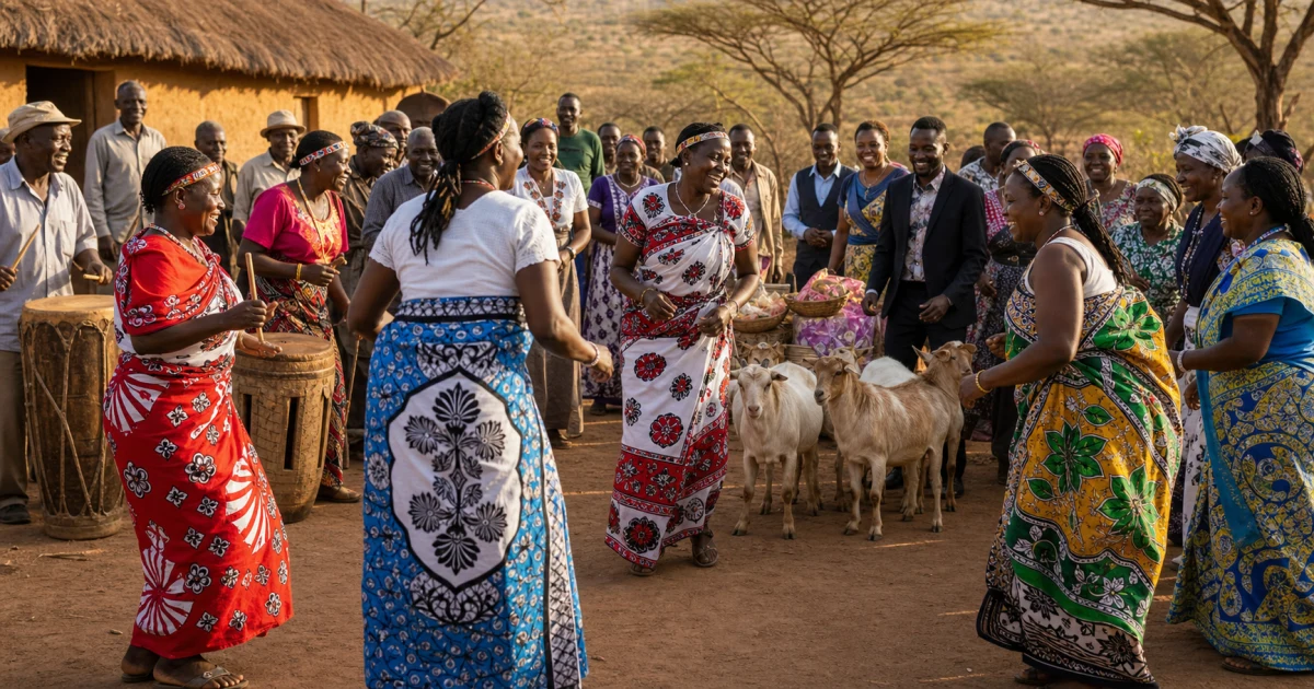 Kamba Wedding Traditions: Ntheo, Ngasya, and the Sacred Goat Ceremonies
