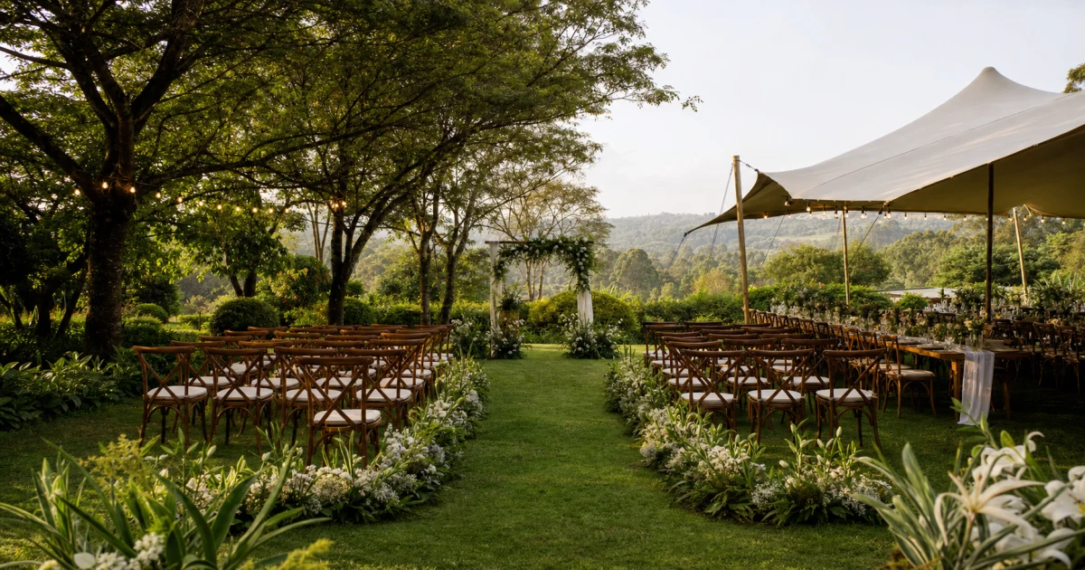 How to Plan a Garden Wedding in Kenya (Complete Guide)