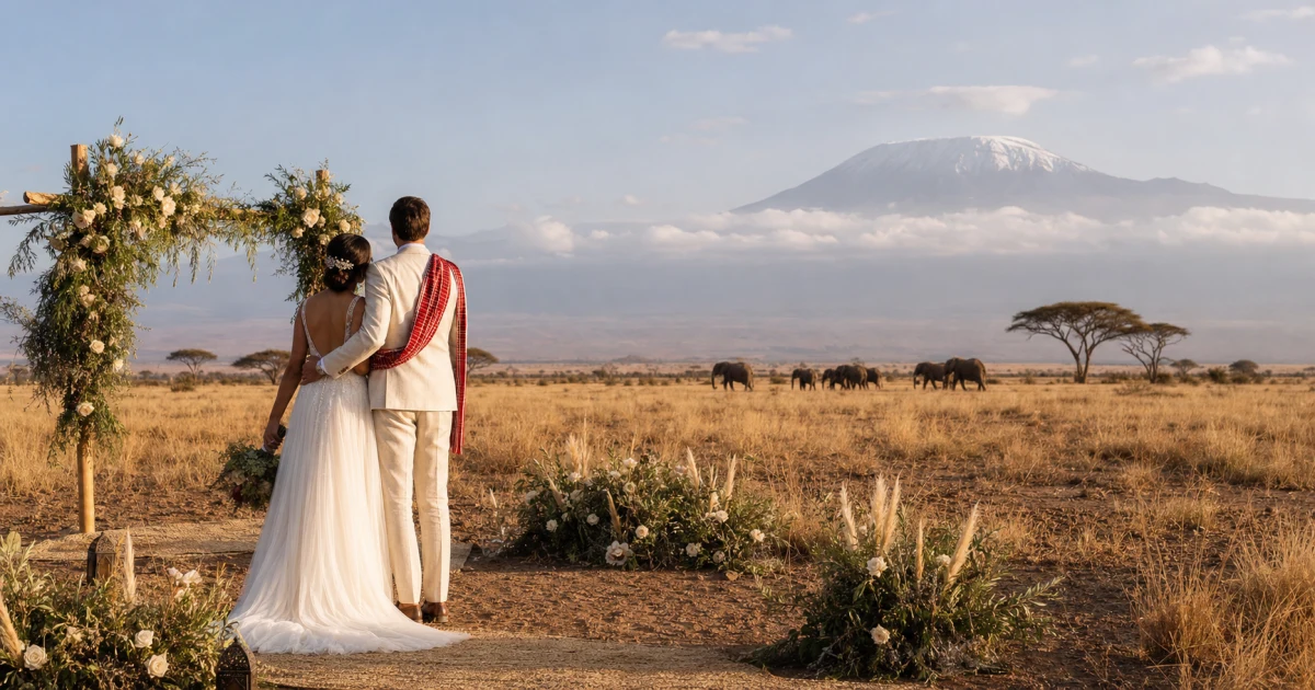 How to Plan a Safari Wedding in Kenya (Masai Mara, Amboseli)