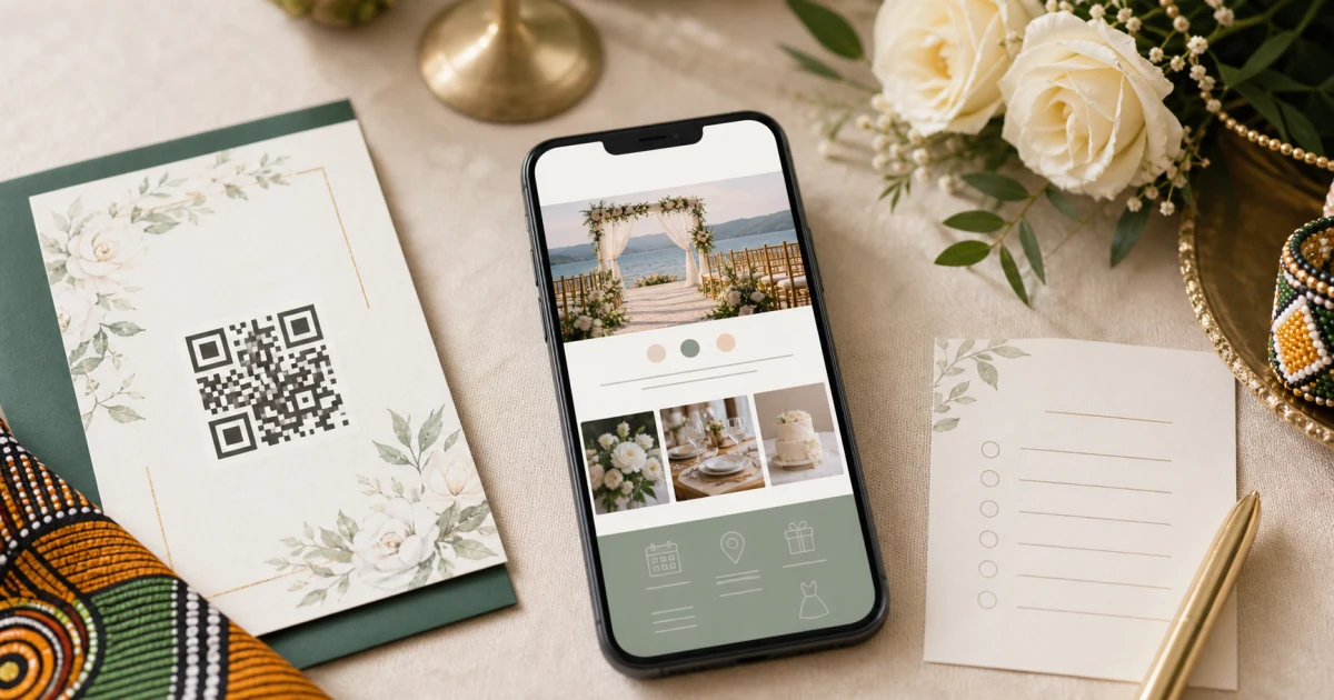 How to Share Your Wedding Details with One Link
