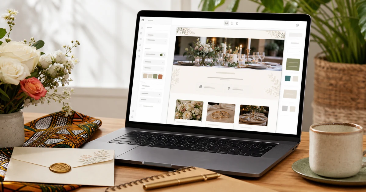 How to Edit Your Wedding Website Home Page