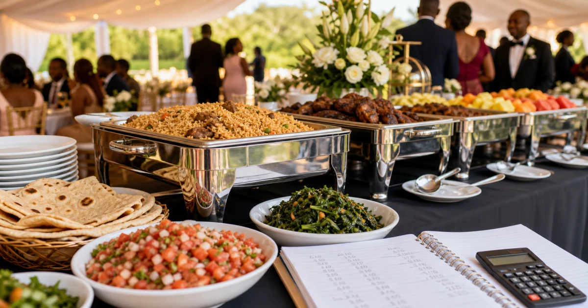 How Much Do Wedding Caterers Cost in Kenya? (Per Person Pricing)