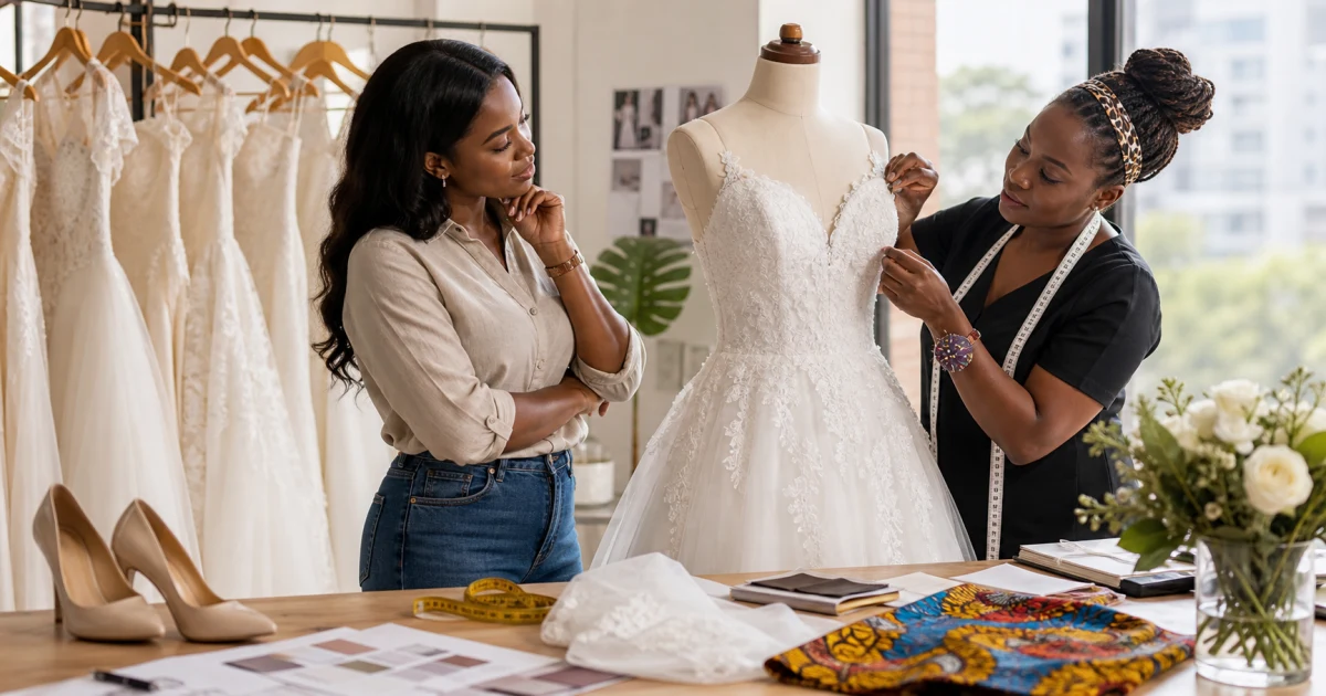 The Step-by-Step Process of Getting Your Wedding Dress in Kenya