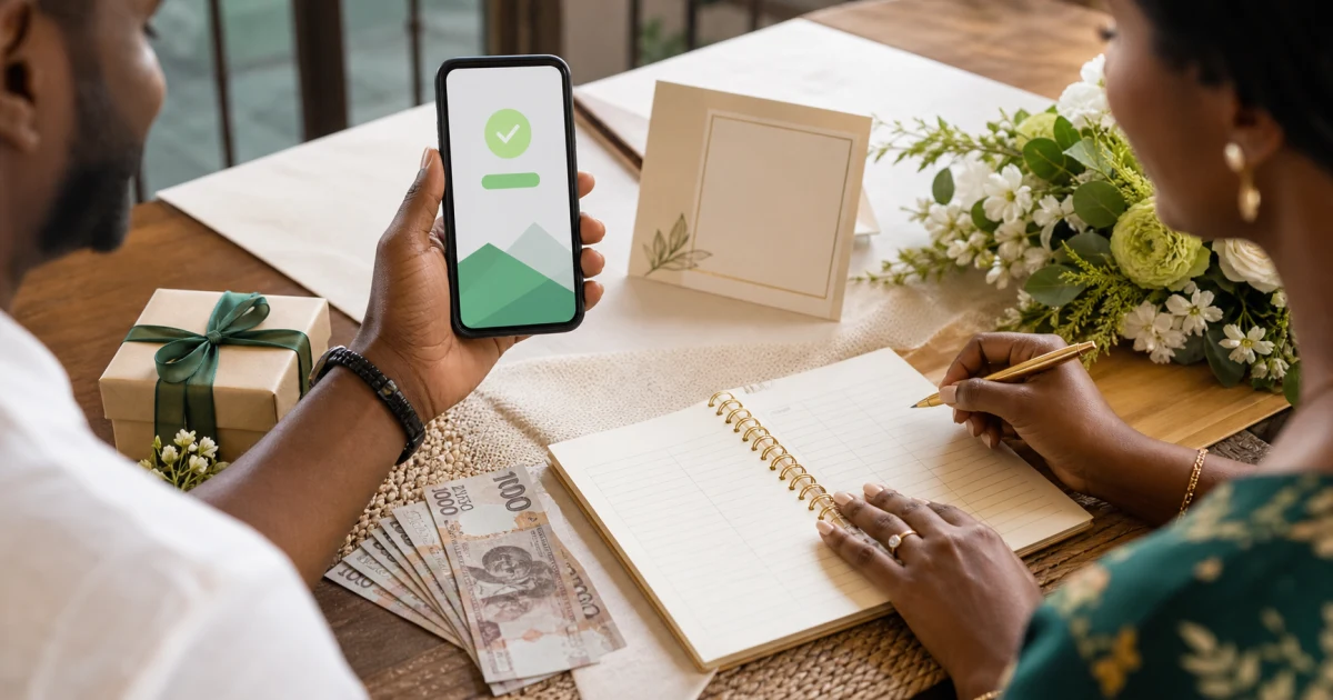 How to Set Up a Wedding Gift Registry with M-Pesa