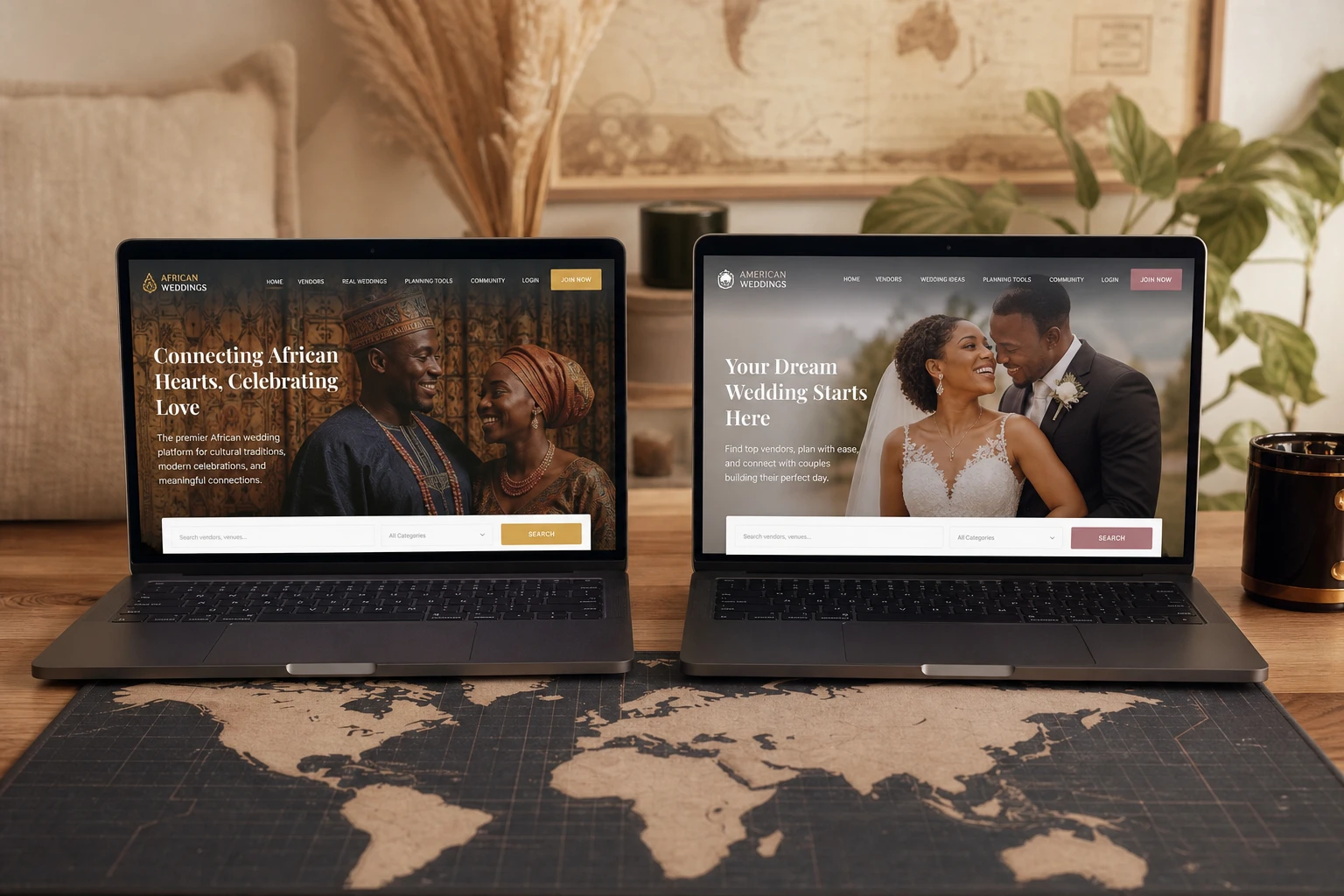 Wedding Website Builder Comparison: Africa vs US Platforms (2026)