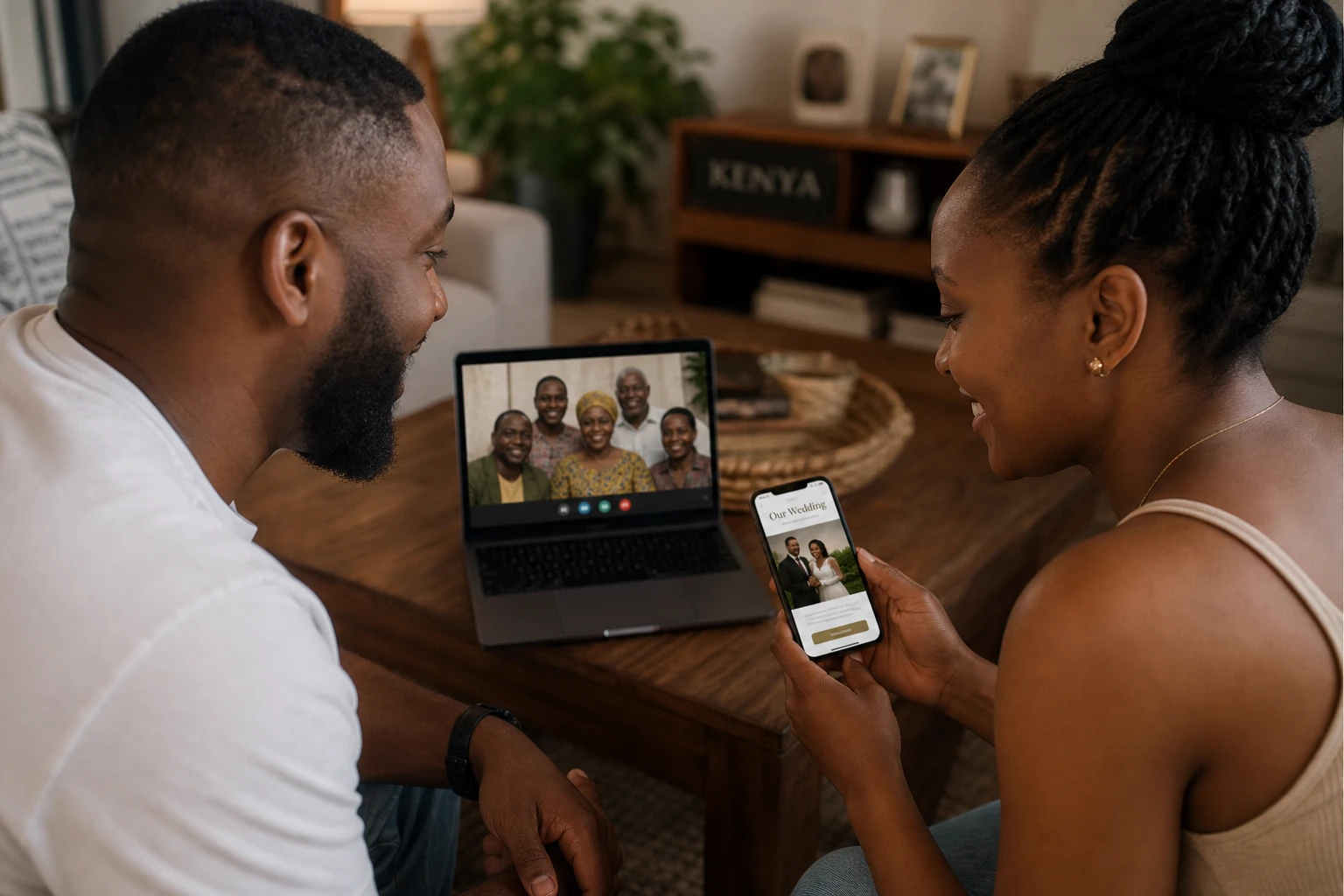 Wedding Website for Diaspora Couples: Planning Kenya Weddings from Abroad
