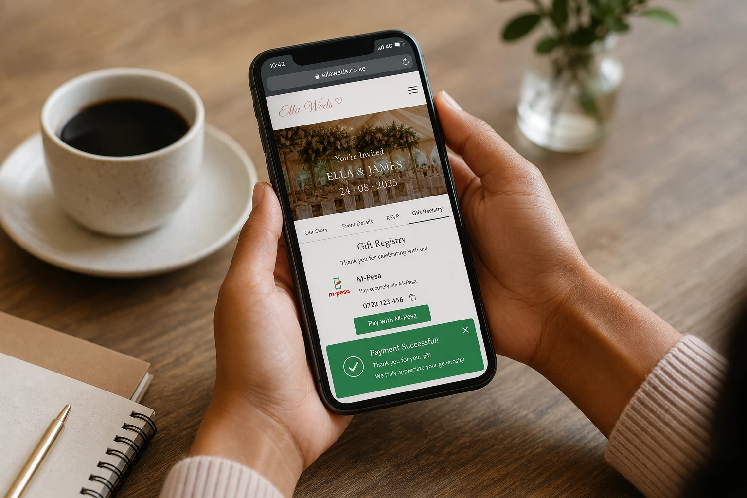 Wedding Website Builders with M-Pesa Integration (Only One Exists)