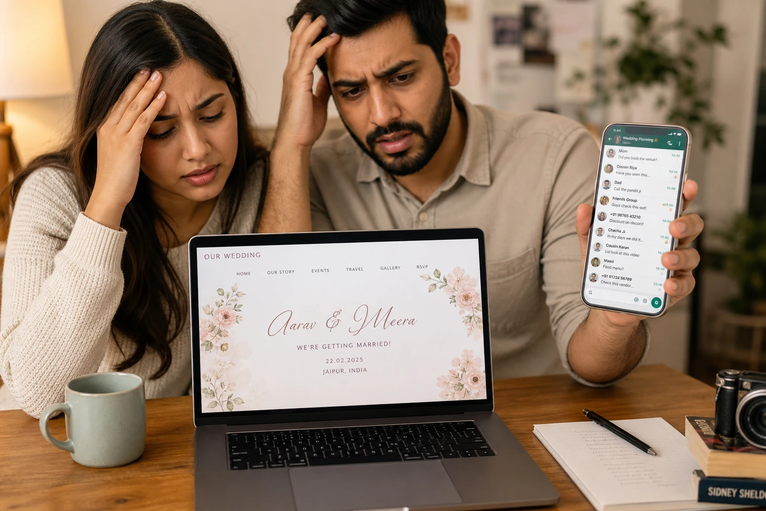 Why Your Wedding Needs a Website, Not a WhatsApp Broadcast List