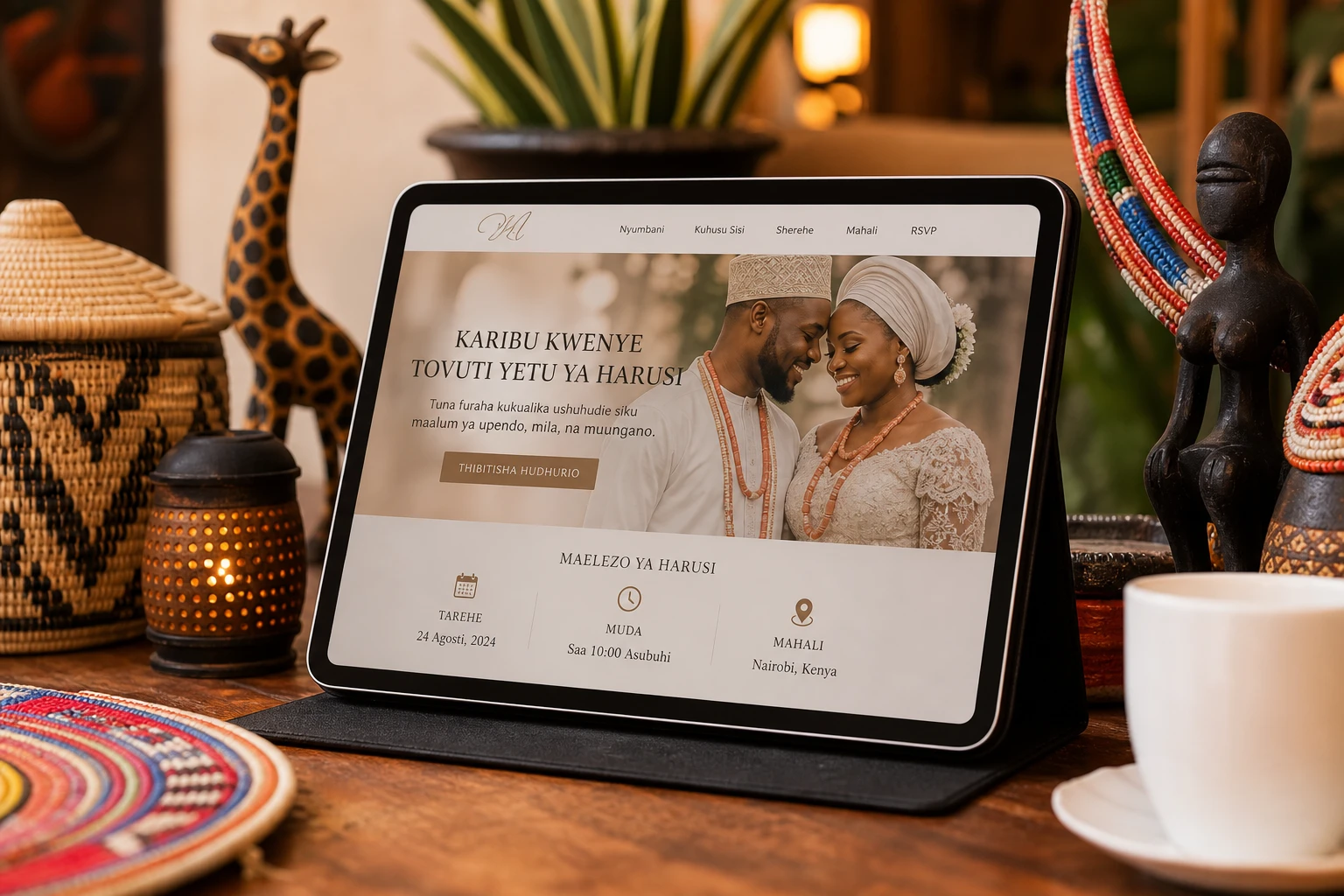 Wedding Website with Swahili Support: Does Any Platform Offer It?