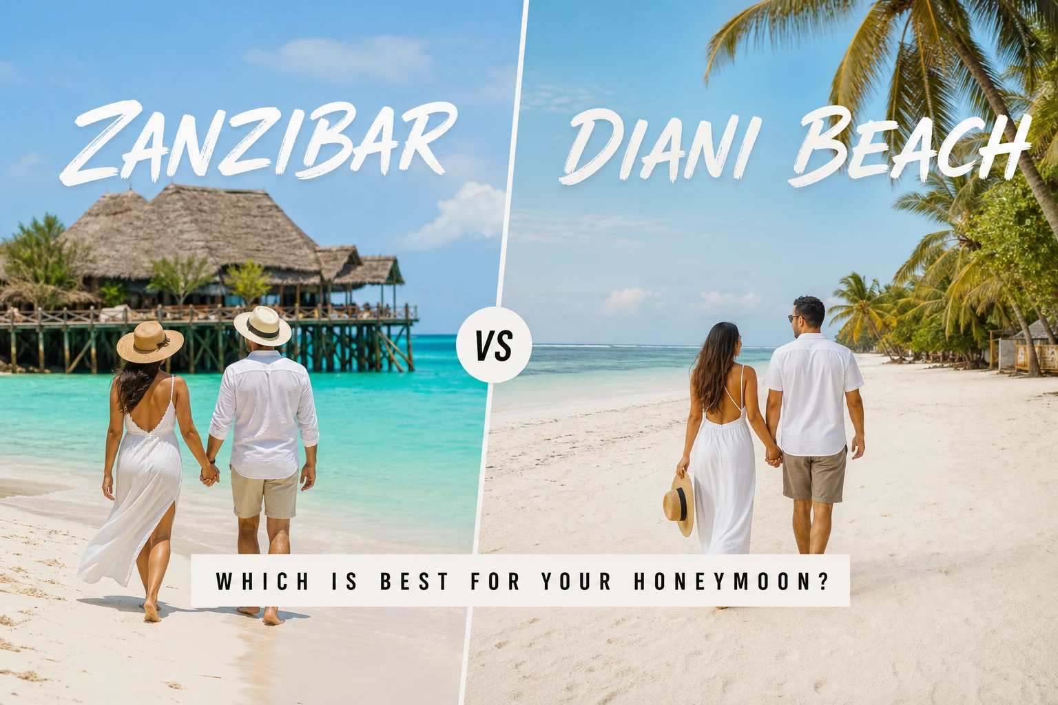 Zanzibar vs Diani for Honeymoon: Which Kenyan Couple Favourite Wins?
